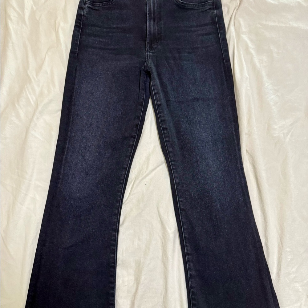 MOTHER The Hustler Ankle Fray Jeans
